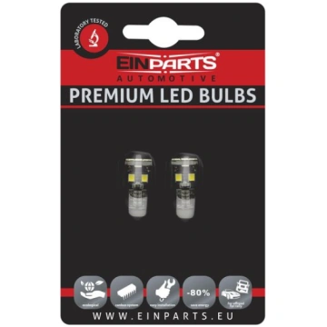 EinParts Auto LED Spuldzes W5W 6000K CanBus 12V - 