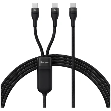 Baseus Flash Series Ⅱ Fast Charging Cable 2in1 USB