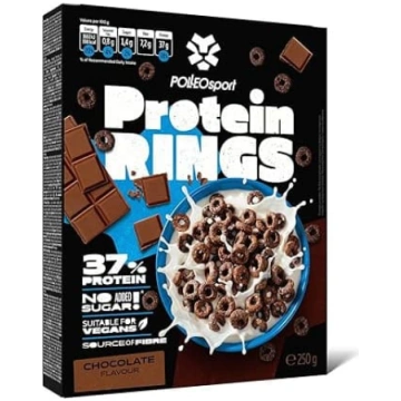Polleo Protein Rings – kraukšķīga proteīnu uzkoda 