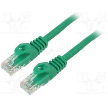 Patch cord; U/UTP; Cat 6; RJ45 plug,both sides; st