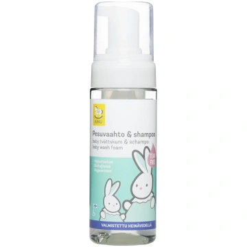 AINU Baby mazgāšanās putas & šampūns, 150 ml