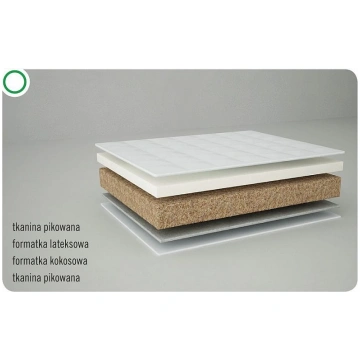 DANPOL Matracis 120x60cm kokoss/latekss 8311
