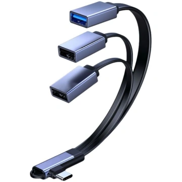 Kabelis Usb Microconnect Usb-c Angled Splitter Cab