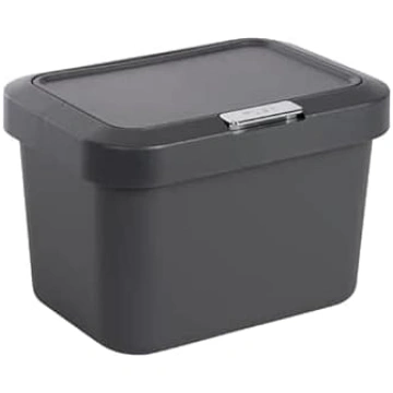 ONVAYA® Komposta tvertne virtuvei, antracīta krāsā