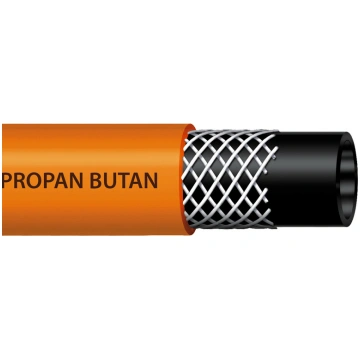 Gāzes šļūtene Bradas Propan-Butan 9*3mm, 2500 cm