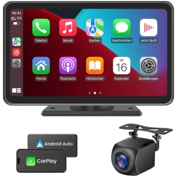 Pārnēsājams CarPlay displejs, bezvadu Android auto