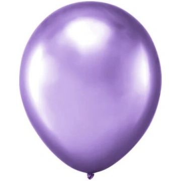 Lateksa spīdīgi baloni 27 cm 10 gab violeti