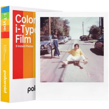 POLAROID filmiņas Color i-Type, 8 gabali (balts rā