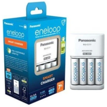 Panasonic Eneloop Smart Baterijas Lādētājs + 4x AA