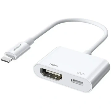 Joyroom iPhone Lightning uz HDMI FullHD + Lightnin