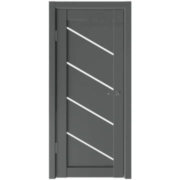 Durvju komplekts Diagonal-1 800x2000 ar kārbu antr