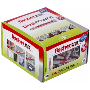 Paplašināšanas enkurs Fischer DUOPOWER 6 x 50