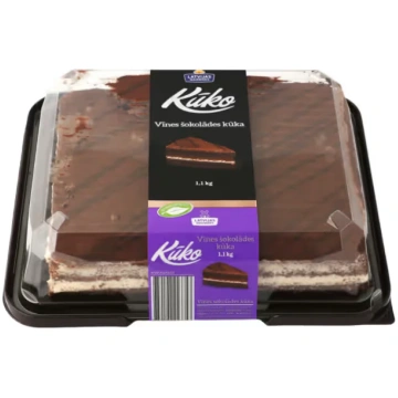 Šokolādes kūka Vīnes 1,1kg LATVIJAS MAIZNIEKS