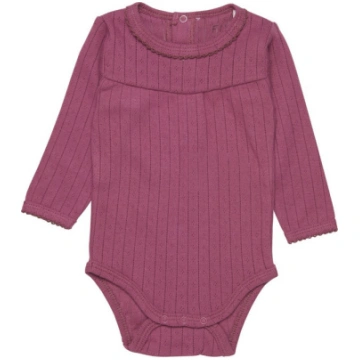Fixoni Infant Girl Body L/S Pointelle 422380-6718