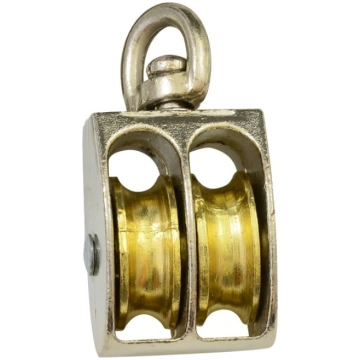 Bloks virves Dubults Niķeļa 1-1/4"