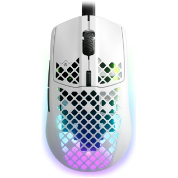 SteelSeries Aerox 3, optiskā, balta - Datorpele ar