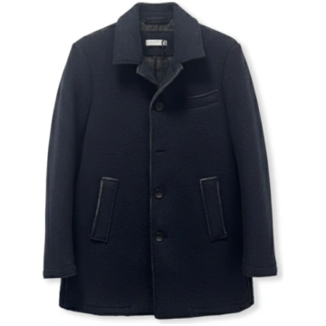 Halfpast8 Cappotto in Lana Blu