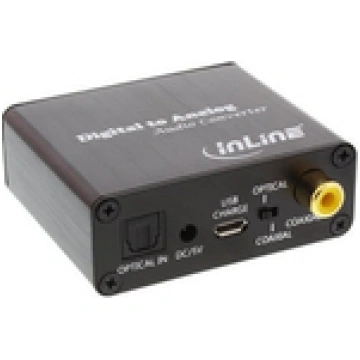 Adapter AV InLine Audio Adapter Cyfrowy-Analogowy