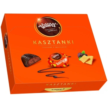Šokolādes konfekšu kaste Wawel Kasztanki 330 g — p