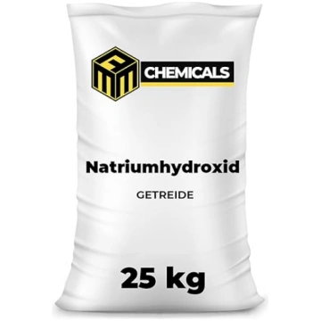 Mrm Chemicals Nātrija hidroksīda pārslas 25 kg Kau