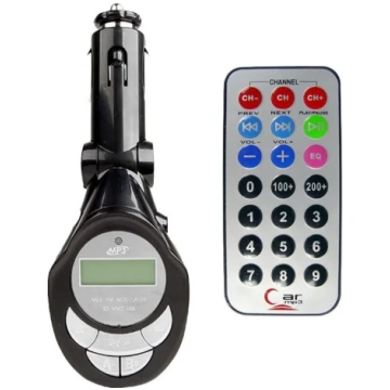 Auto FM modulātors transmiters ar pultu