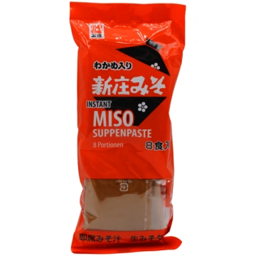SHINJYO miso pasta šķistoša 160g (8x20g)