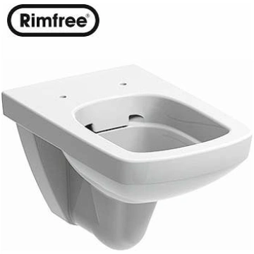 Nova Pro pie sienas piestiprināms WC pods Rimfree,