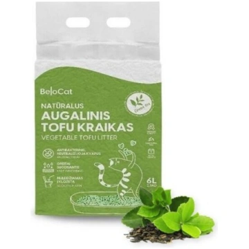 BeloCat Tofu kaķu pakaiši litter kaķiem Green Tea 