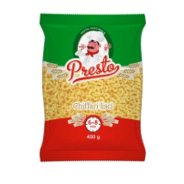 PRESTO Radziņi makaroni Dobele Latvija 400g(1/25) 