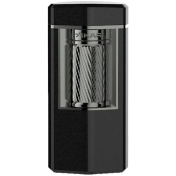 Cigar lighter Xikar Meridian soft flame black / gu