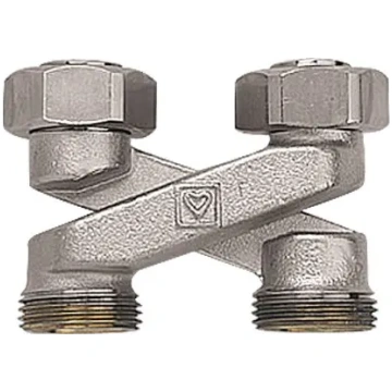 Krustveida savienojums X formā G3/4-G3/4 Herz Herz