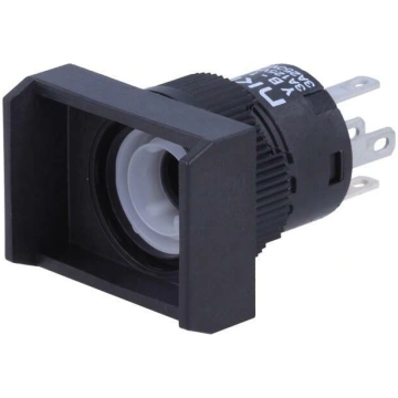 Switch: push-button; Pos: 2; SPDT; 3A/125VAC; ON-(
