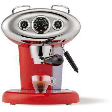 Rosso Macchina da Caffè Illy Iperespresso X7.1