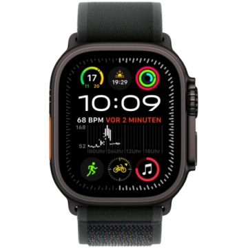 Apple Watch Ultra 2, Smartwatch (black, 49 mm, Tra