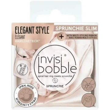 Invisibobble Sprunchie ar šauru bantīti "Ballet Fl