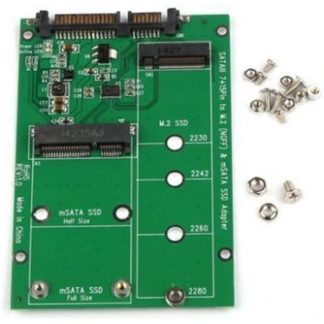 MicroStorage Adapter M.2 NGFF na SATA/mSATA (MSNX1