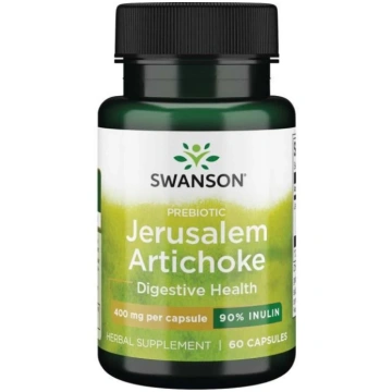 SWANSON prebiotiskais topinambūrs 400 mg (60 kapsu