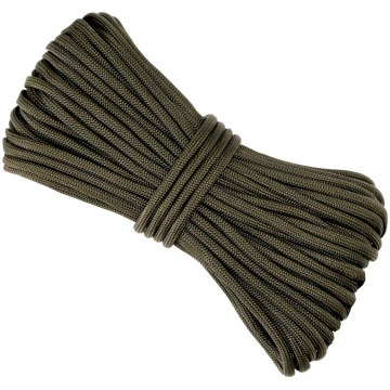 EDCX 550 Type III 15 m Army Green Paracord virve E