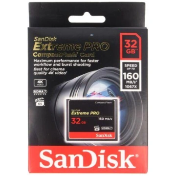 Memory card | Extreme Pro | Compact Flash | 32GB |