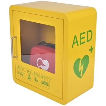AED defibrilators, Wandmontierte Alarmbox mit Alar