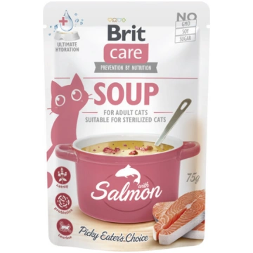 Brit Care lašu zupa kaķiem, 75g