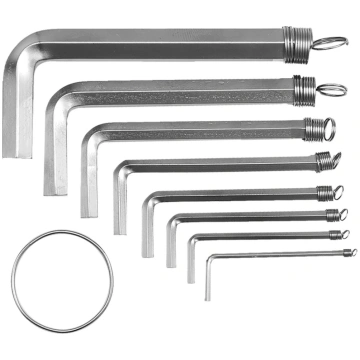 Vorel HEX KEY SET 8 PCS 56392, 2mm, 2.5mm, 3mm, 4m