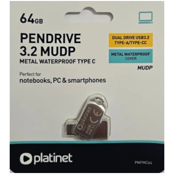 USB zibatmiņa Platinet 64GB USB 3.0 PMFMC64