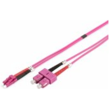 DIGITUS Fiber Optic Multimode Patch Cord OM4 LC/ S