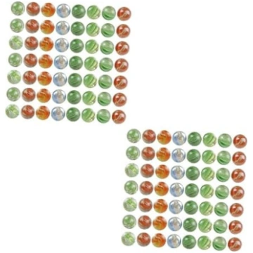 Toyvian Pack of 200 Marbles Dekorācijas akvārijiem