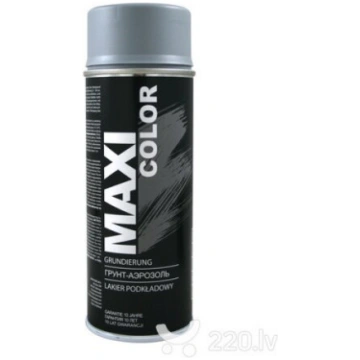 Gruntskrāsa pelēka MOTIP ColorWorx aerosols 400ml 