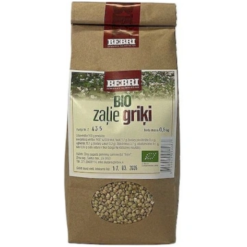 Zaļie griķi BIO 500g Bebri