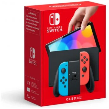Nintendo Switch - OLED Model (Neon Blue/Neon Red)