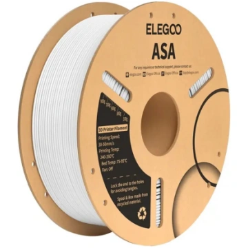 3D printera pavediens Elegoo ASA 50.203.0183 balts