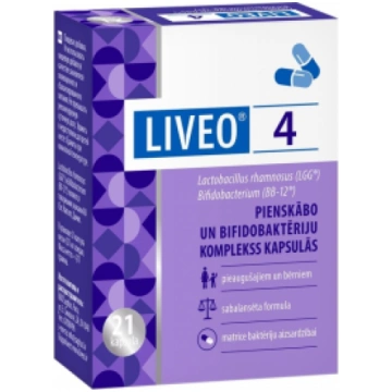LIVEO 4, 21 kapsulas